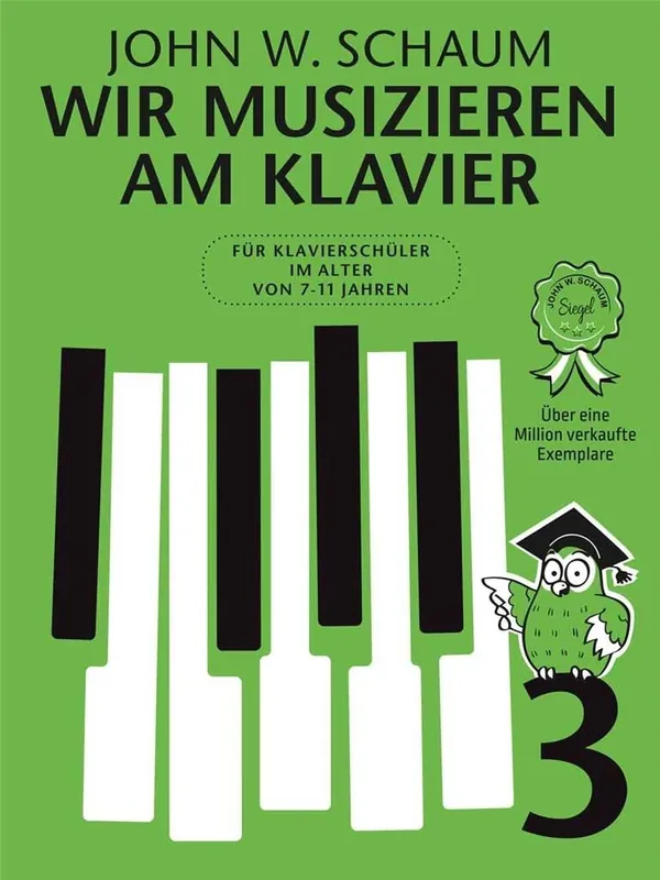 Schaum Wir musizieren am Klavier 3 Neuauflage BOE7836 Top-Seller