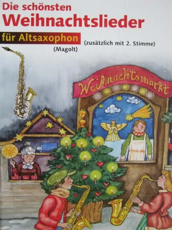 Mega-Angebot Magolt Die schönsten Weihnachtslieder Altsaxophon ED20903