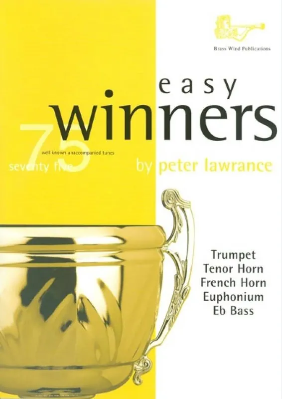 Lawrence 75 Easy Winners for all Trompete Horn Tenorhorn Eb Bass Schnäppchen