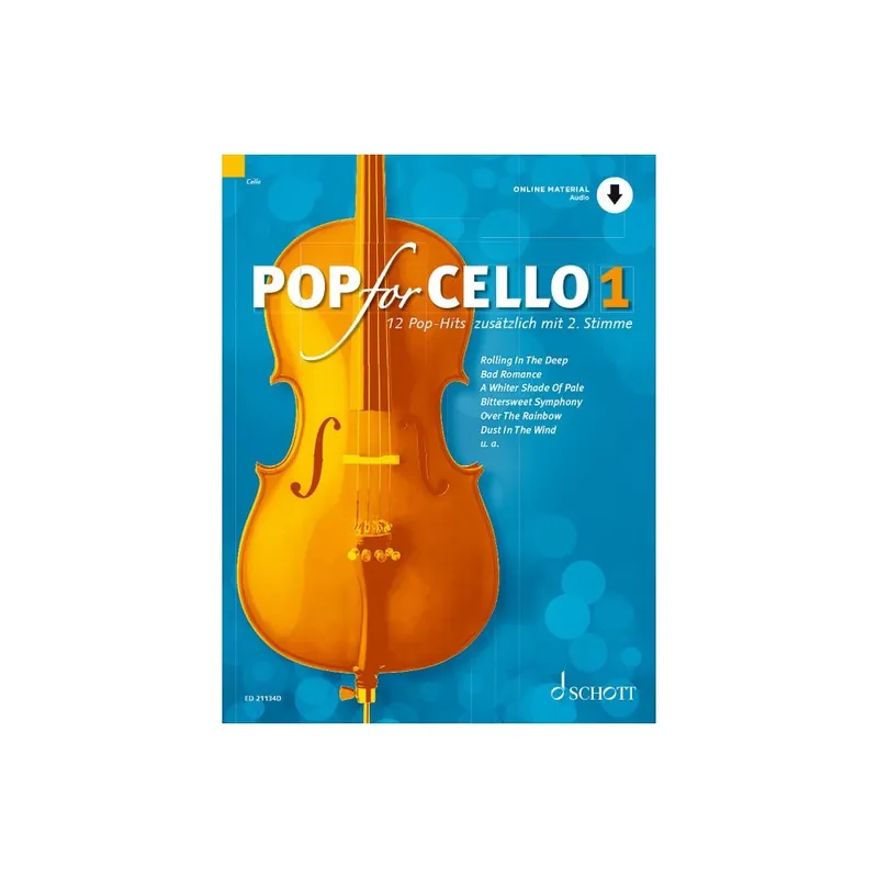 Zlanabiting Pop for Cello 1, VC 1-2 + Audio ED21134D Aktuell