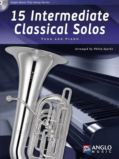 Sonderaktion 15 Intermediate Classical Solos Tuba Piano CD AMP 389-400