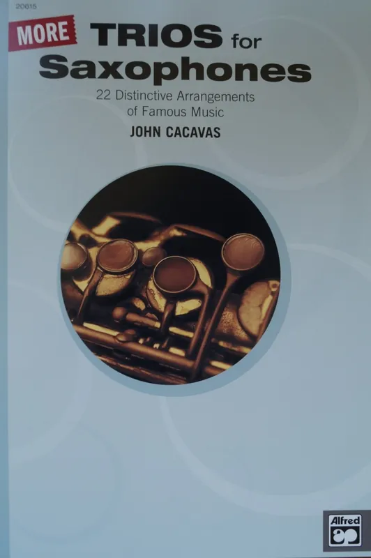 Cacavas More Trios for Saxophones ALF20615 Neu