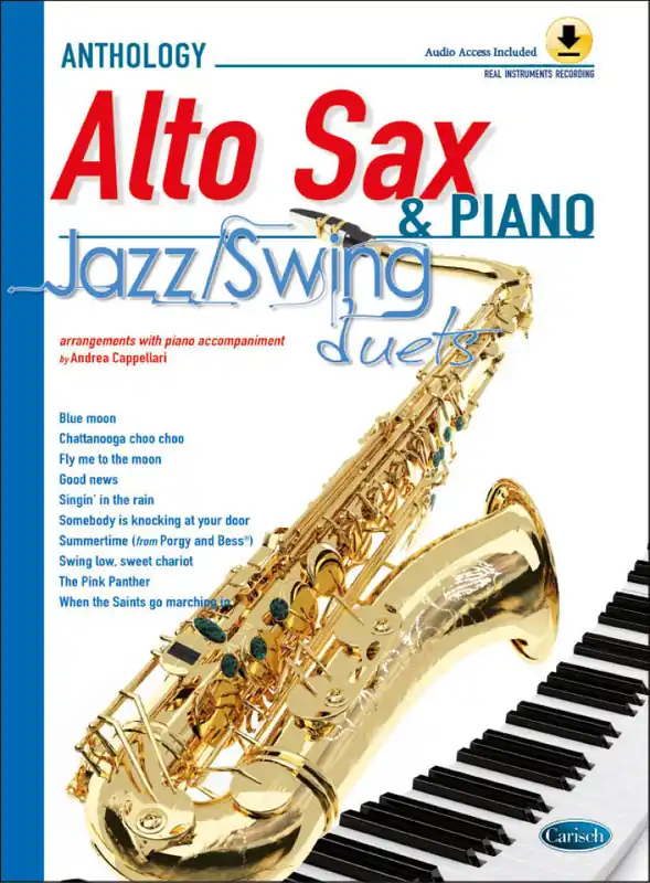 Cappellari Anthology Jazz / Swing Duets Alto Sax Klavier Audio ML3473 Wochenendangebot