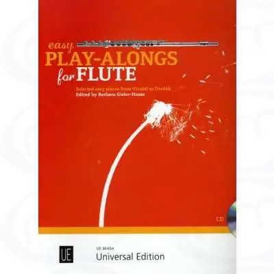 Gisler-Haase Easy play alongs for Flute CD UE36654 Preisreduziert