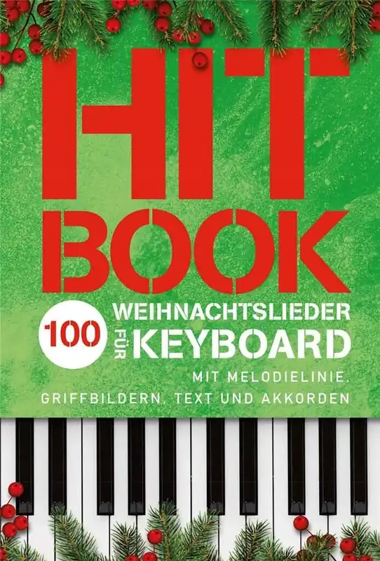 Top-Angebot Hit Book 100 Weihnachtslieder für Keyboard BOE8024