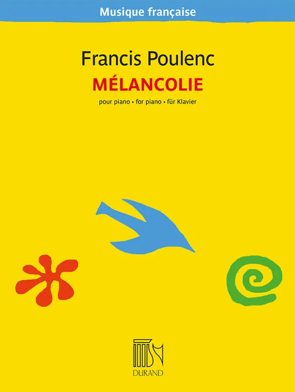 Poulenc Melancolie Klavier DF16823 Jetzt Kaufen