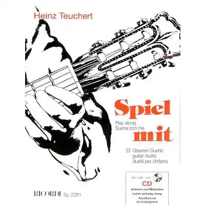 Zertifiziert Teuchert Spiel mit 22 Gitarren Duette CD SY2281