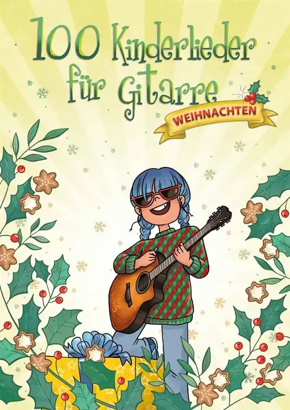 100 Kinderlieder - Weihnachten Gitarre BOE8016 Garantierte Lieferung