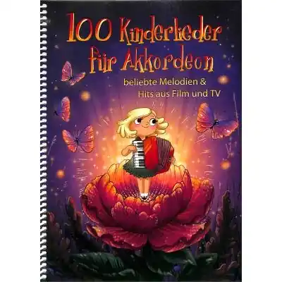 100 Kinderlieder für Akkordeon BOE8036 Super-Preis