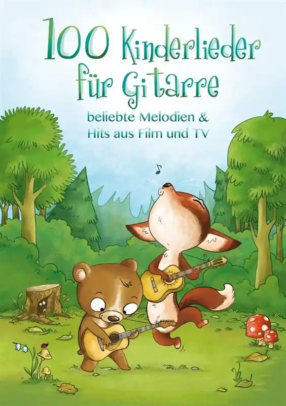 Super-Preis 100 Kinderlieder Gitarre Hits aus Film und TV BOE7828