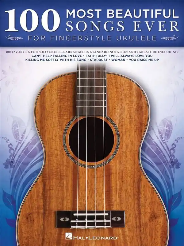 Begrenztes Angebot 100 Most Beautiful Songs ever Ukulele HL00239978