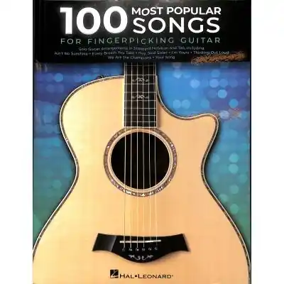 100 Most Popular Songs for fingerpicking guitar HL00276946 Günstig