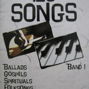 125 Songs Ballads Gospels Spirituals Volkslieder DDD-005 Neuheit