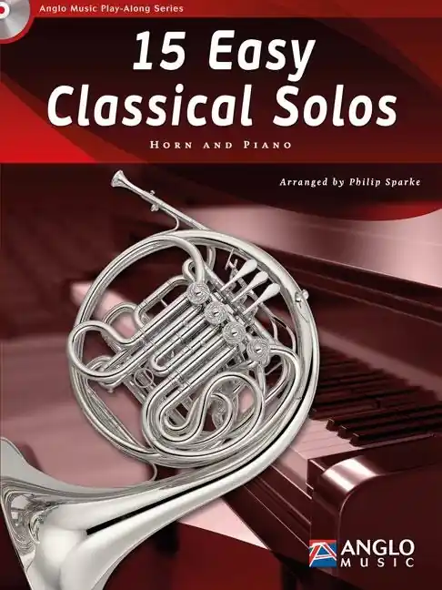 15 Easy Classical Solos Horn Klavier CD AMP 303-400 Preis Gesenkt