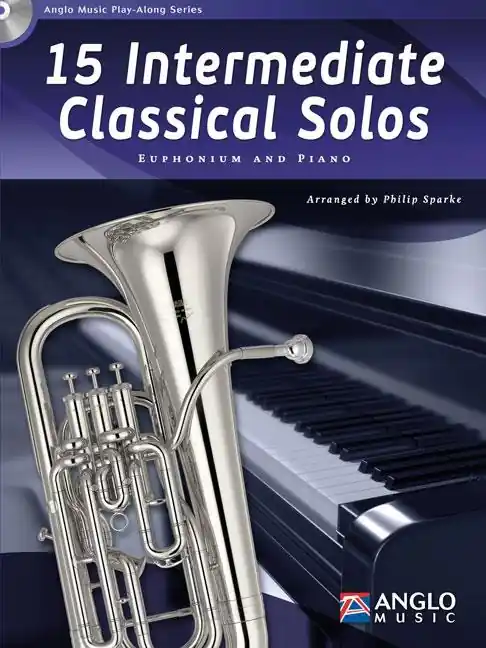 15 Intermediate Classical Solos Bb Euphonium TC/ C Euphonium BC CD AMP 388-400 Kostenfreie Lieferung