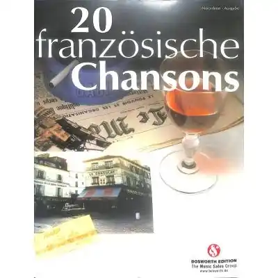 20 französische Chansons für Akkordeon BOE2507 Kracherpreis