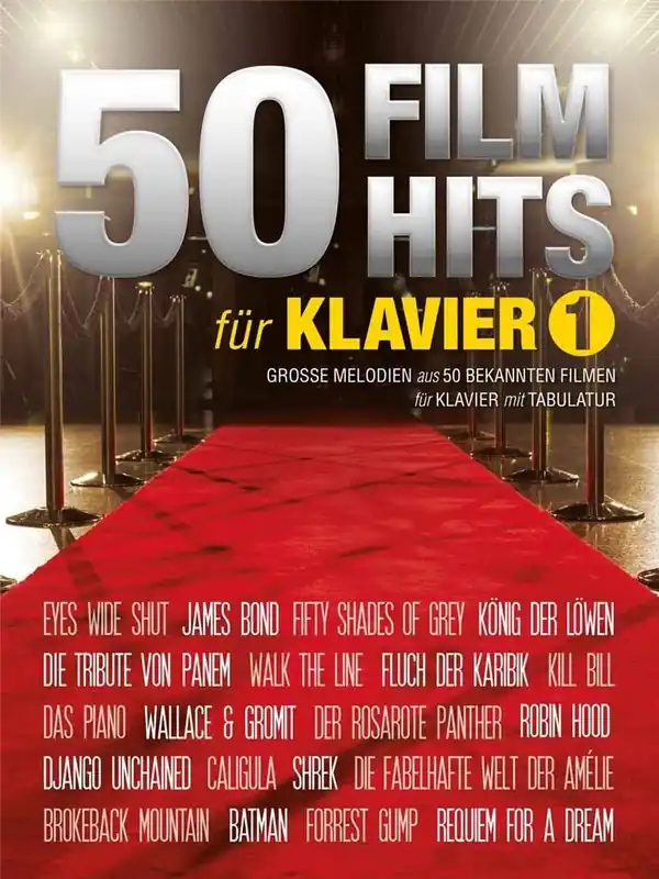 Sonderangebot 50 Filmhits für Klavier 1 BOE8020