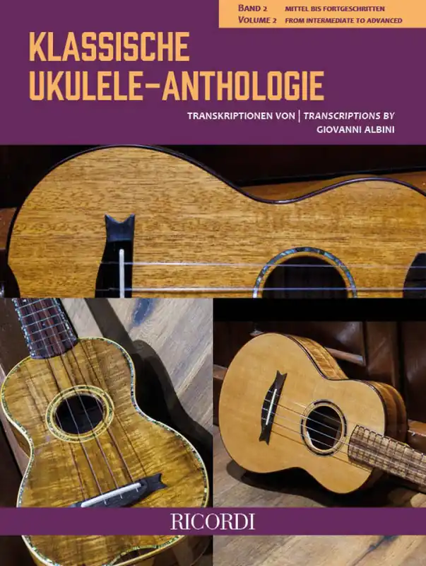Neu Albini Klassische Ukulele-Anthologie 2 SY7053