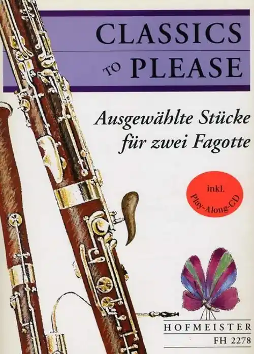 Azzolini Classics to Please 2 Fagotte CD FH2278 Markenware
