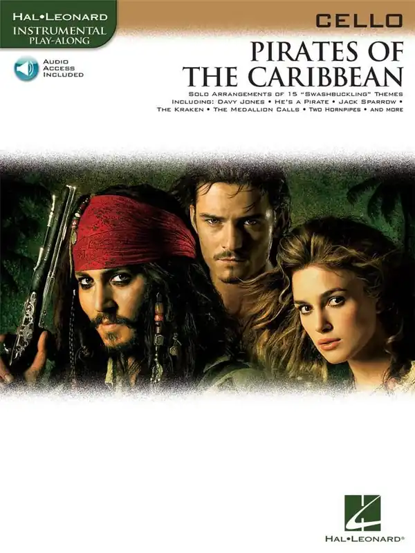 Nur Heute Badelt Pirates of the Caribbean Cello Audio HL00842192