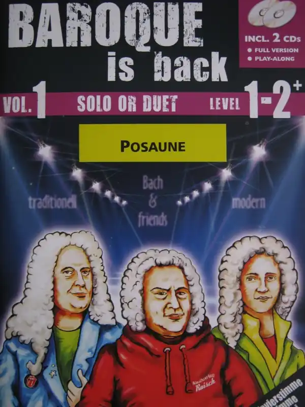 Neu Im Sortiment Baroque is back! Vol 1 Anfänger Posaune CD RAISCH1003