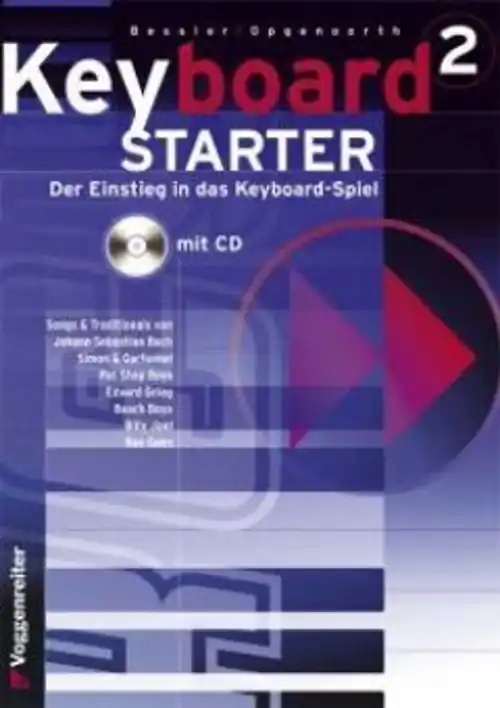 Saisonangebot Bessler Keyboard Starter 2 + CD VOGG0232-6