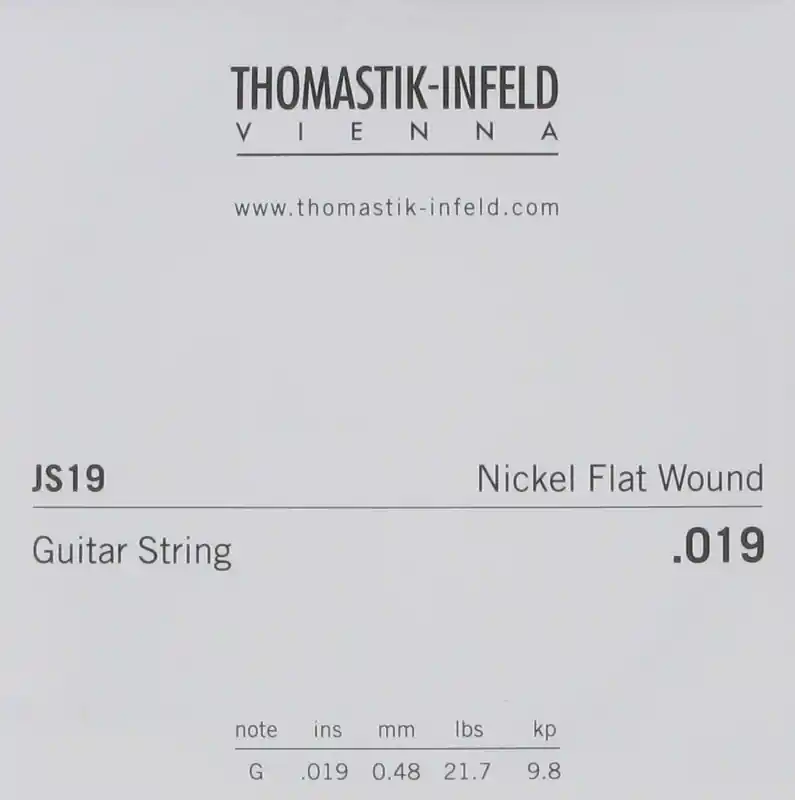 Schnäppchen JS19 Nickel Flatwound 019w