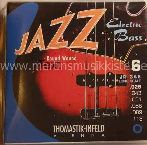 JR346 Bass 6S Roundwound Neu Im Sortiment