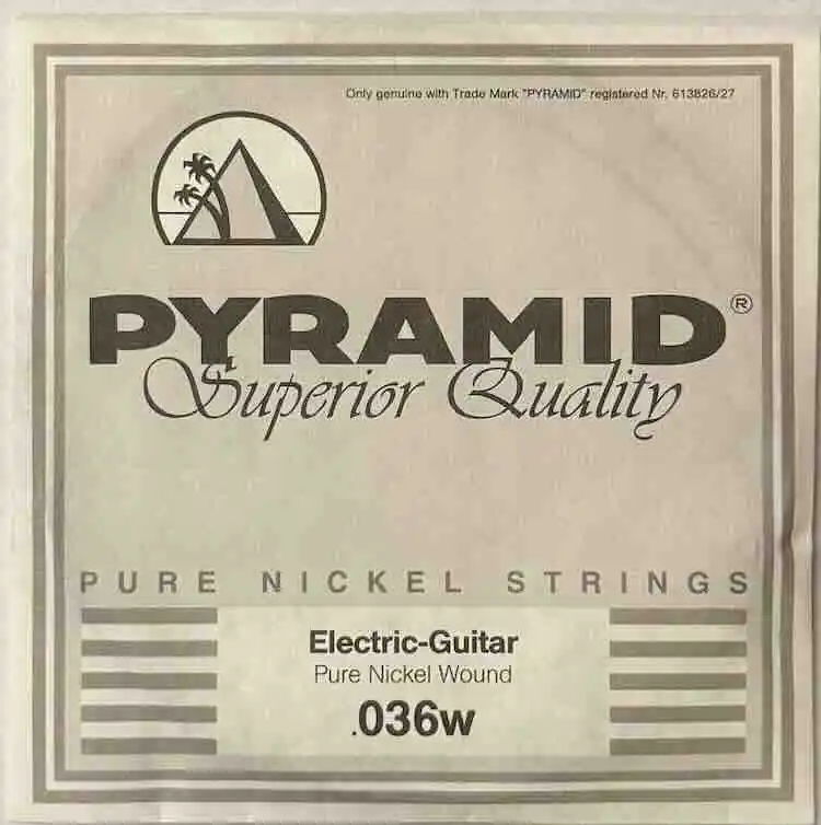 Direkt Vom Hersteller P4ESW36 pure nickel wound 036