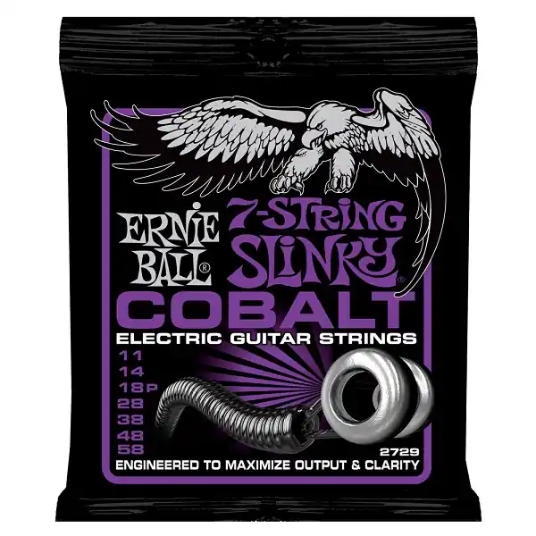 Versand Am Gleichen Tag EB2729 Cobalt 7-String 11-58