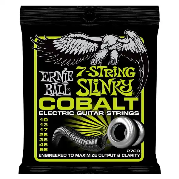 Kostenloser Versand EB2728 Cobalt 7-String 10-56
