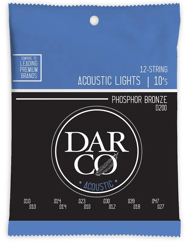 Billig D200 12S Phosphor-Bronze 10-47