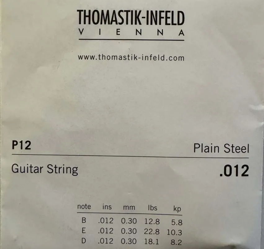 Top-Seller P12 plain steel Thomastik