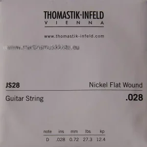 Kracherpreis JS28 Nickel Flatwound 028w