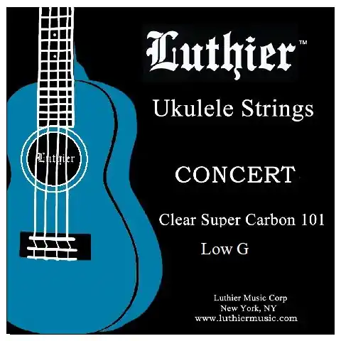 Bestpreis Concert Ukulele LOW G Carbon