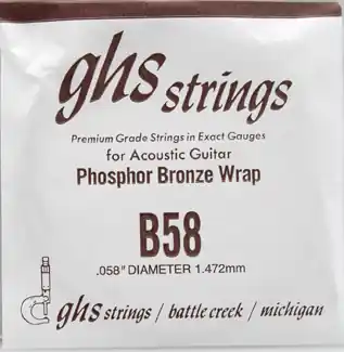 B58 Phosphor Bronze wound Aktuell