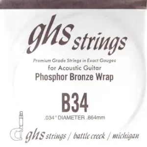 B34 Phosphor Bronze wound Kostenfreie Lieferung