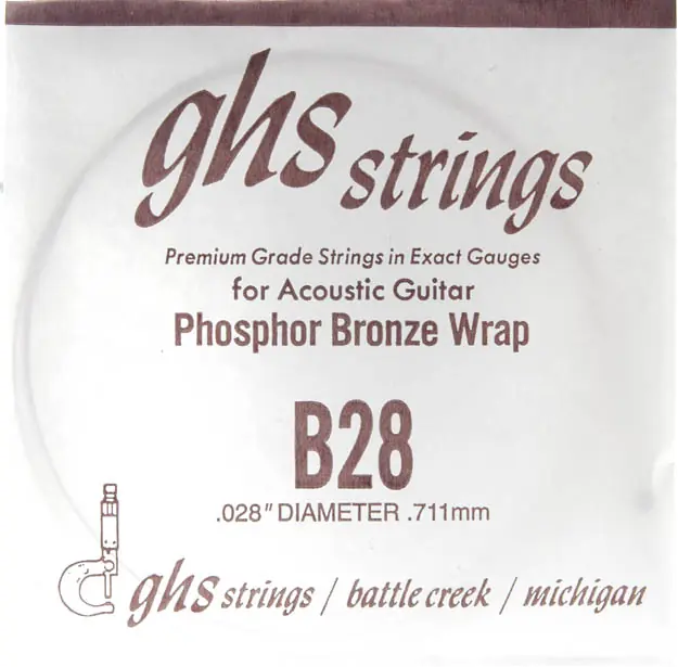 Top-Preis B28 Phosphor Bronze wound