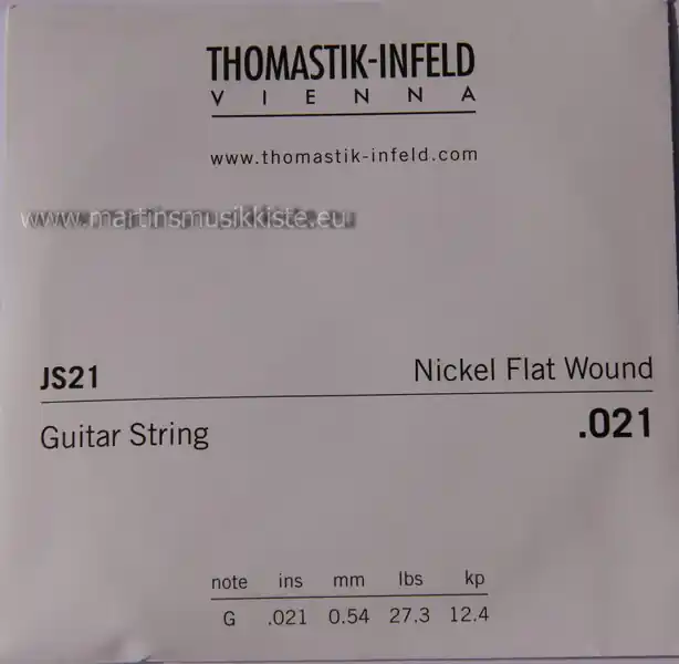 JS21 Nickel Flatwound 021w Heißes Angebot