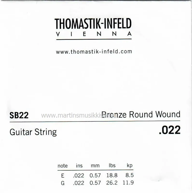 SB22 022W Bronze wound Preisreduziert