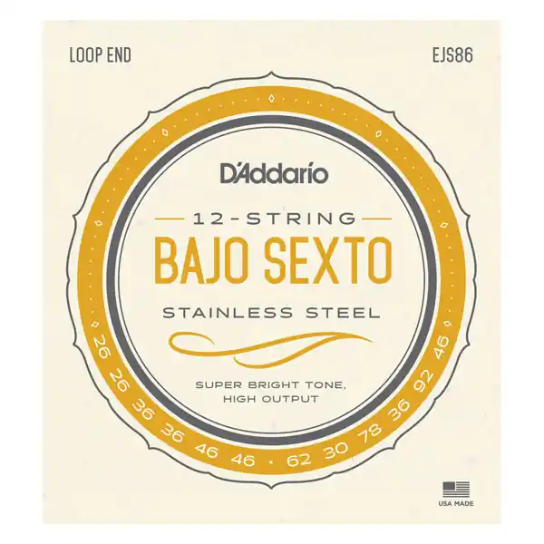 Neu EJS86 Bajo Sexto Stainless