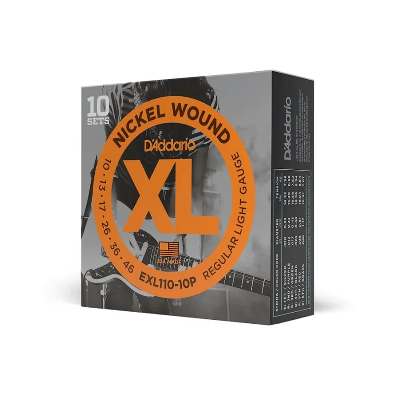 Neu Im Sortiment EXL110-10P Nickelw Regular