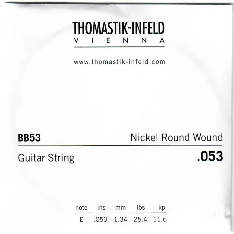 BB53 Nickel Round Wound 053w Kostenfreie Lieferung
