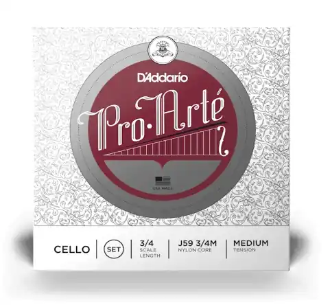 Solange Der Vorrat Reicht J59 3/4M Cello Set 65cm Mensur