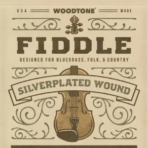 Fiddle Round Wound Strings Begrenztes Angebot