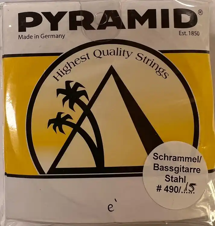 Direkt Vom Hersteller 49015 Bassgitarre Stahl 15s