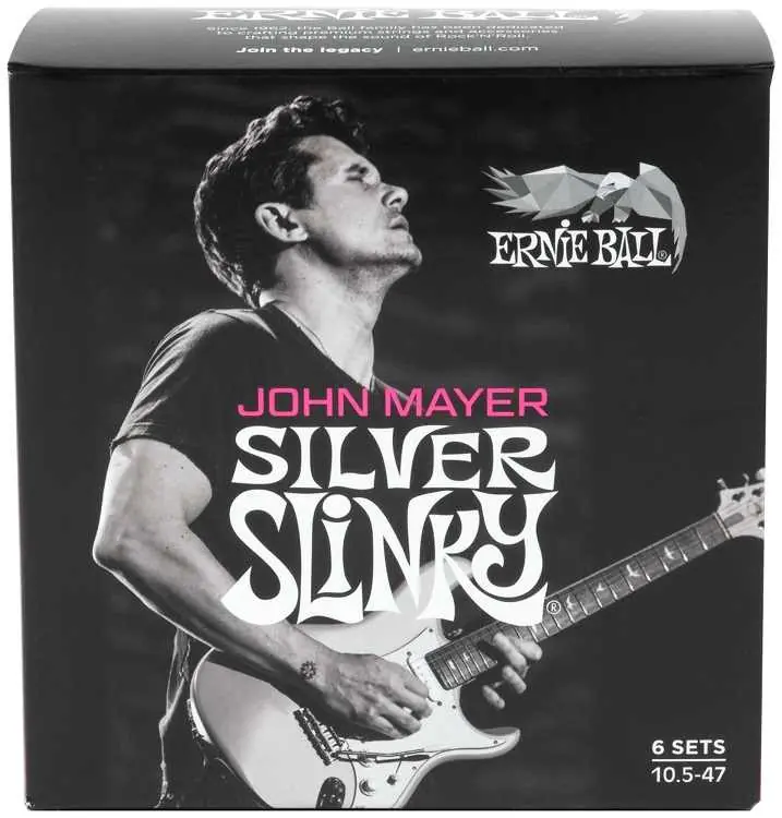 EB3817 John Mayer Silver 6erPk Neu
