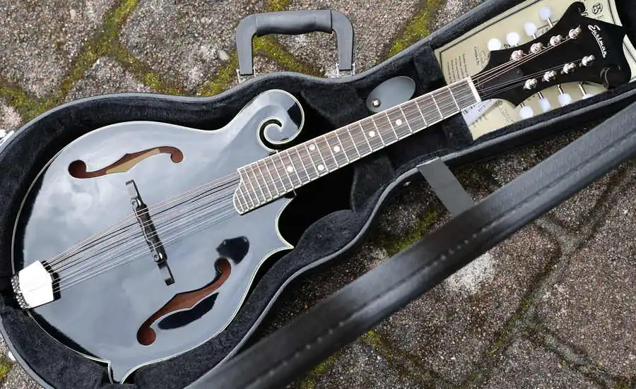 MD415 F-Style Mando black Geprüft