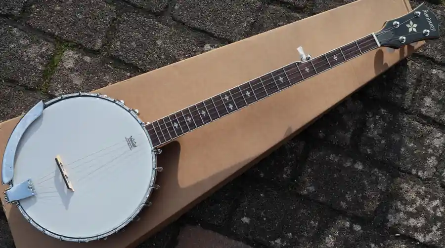 AB55-5 Walnut Open Back Banjo Super-Preis