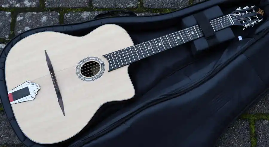 Neu DM-1 natural Gypsy Jazz Gigbag